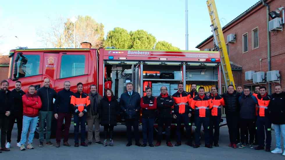 El Ayuntamiento de Cuenca ha adquirido un nuevo camión de bomberos