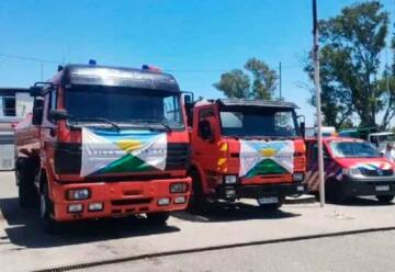 Nuevos camiones para los bomberos villanovenses