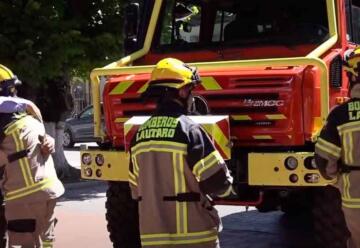 Nuevos carros bomba para los bomberos de Lautaro