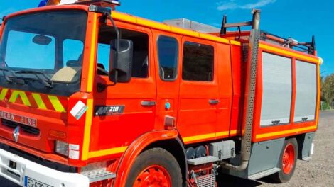 Bomberos Voluntarios Gaiman con nueva unidad