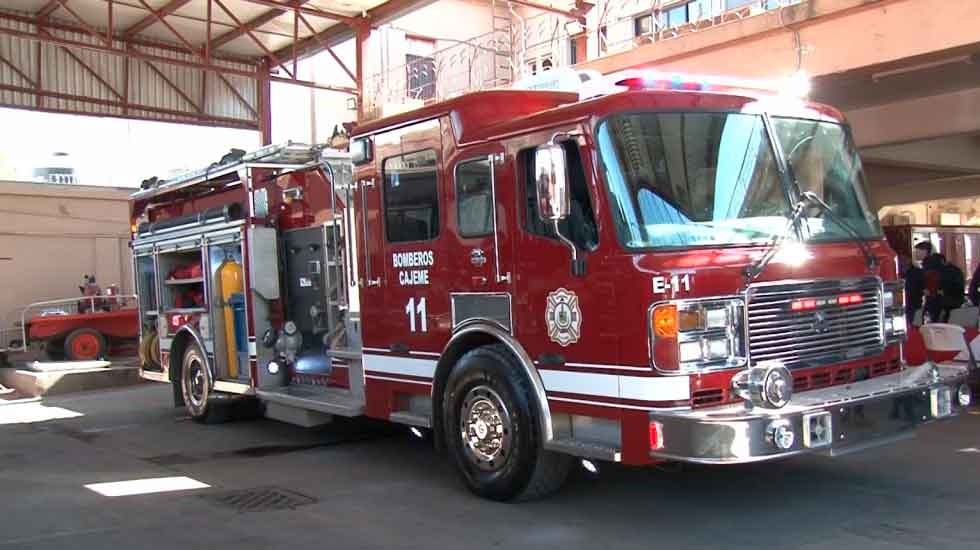 Entregan nueva unidad al Departamento de Bomberos de Cajeme