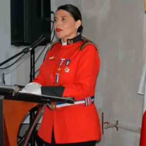 Valentina Muñoz: la primera mujer superintendente de Bomberos
