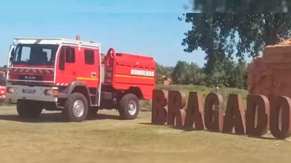 Bomberos Voluntarios de Bragado con nueva unidad