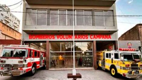 Roban en el cuartel de Bomberos Voluntarios de Campana