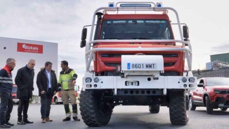 Los bomberos incorporan sus dos primeros vehículos 100% eléctricos