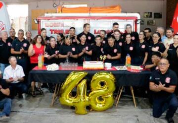 Los Bomberos de Trelew festejaron su 48º aniversario