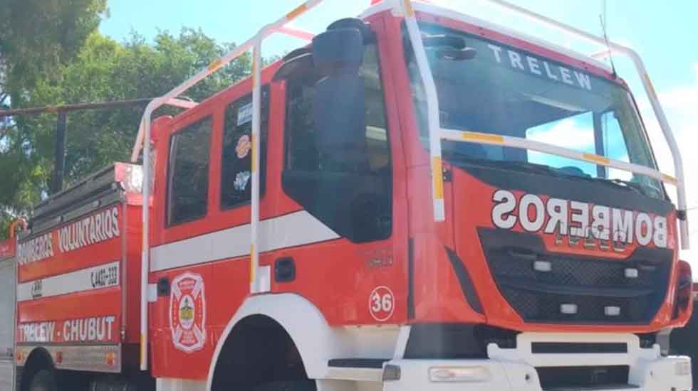 Nuevos equipos para Bomberos Voluntarios de Trelew