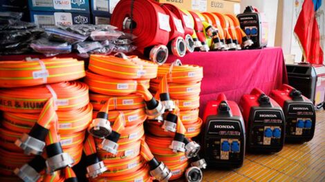 Nueva donación de Estados Unidos a Bomberos de Quilpué para combatir incendios