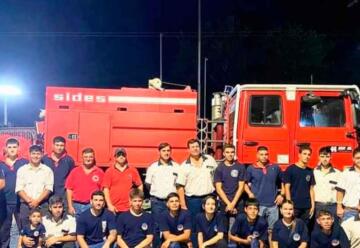 Los bomberos de Inés Indart adquirieron nueva unidad
