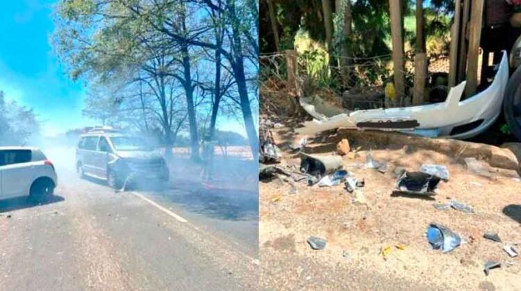 Bomberas sufren atropello mientras combatían incendio forestal