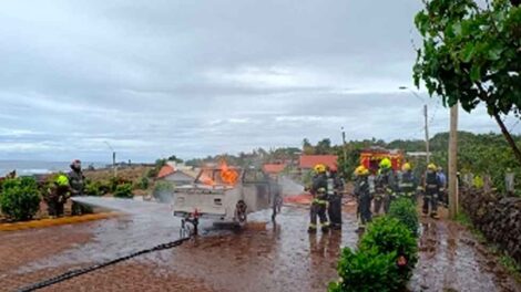 Bomberos reciben por primera vez capacitación en simulador móvil