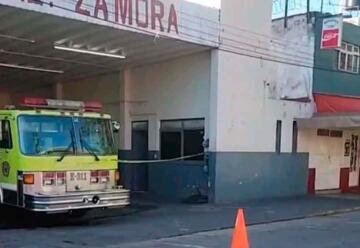 Dos bomberos resultan heridos tras ataque armado en Zamora