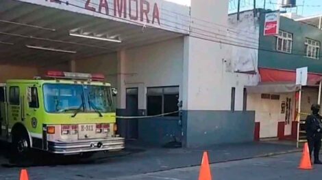 Dos bomberos resultan heridos tras ataque armado en Zamora