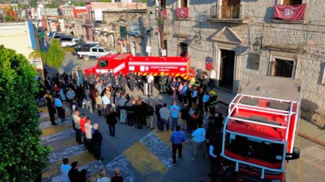 El cuerpo de Bomberos de Tarímbaro con nuevos vehículos 