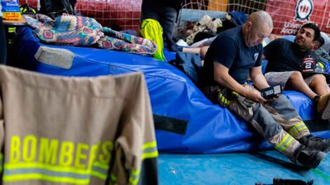 El inédito operativo que albergó a los dos mil bomberos de siete regiones