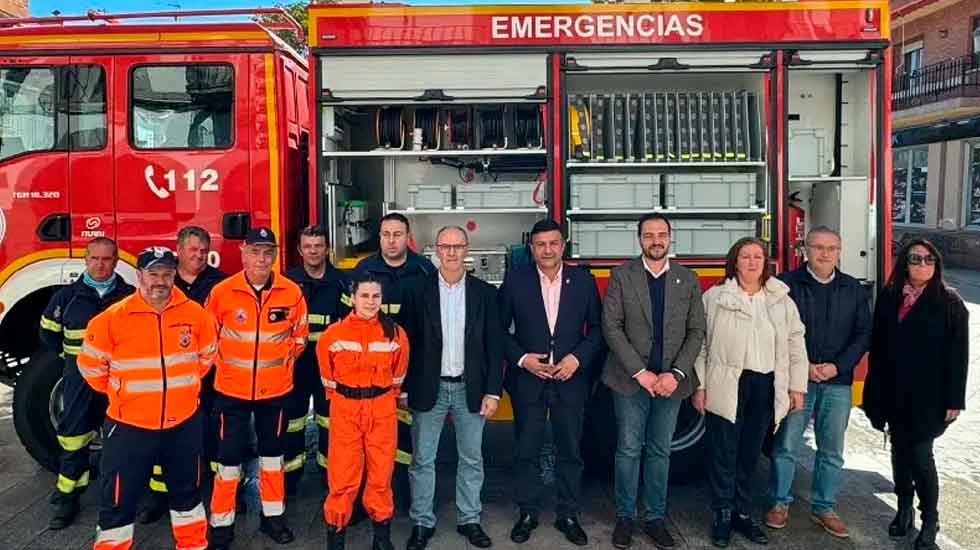 El Tiemblo ya cuenta con un nuevo camión de bomberos