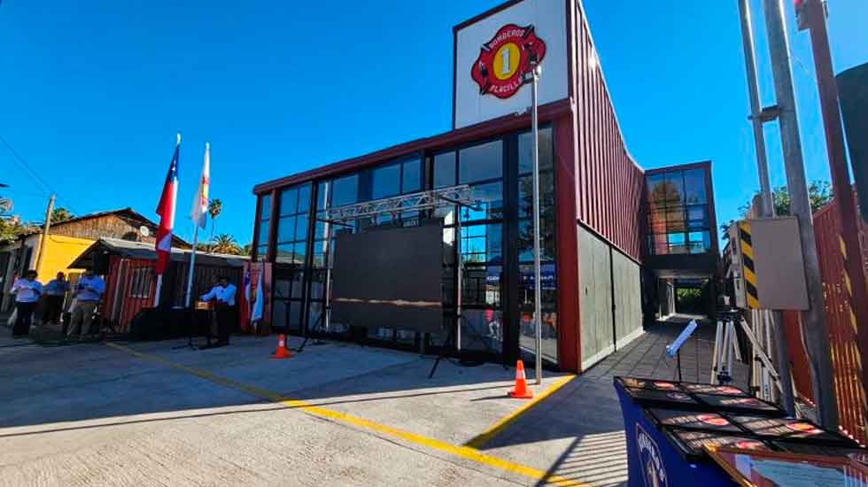 Inaugurado el nuevo Cuartel General y Cuartel Primera Compañía de Placilla