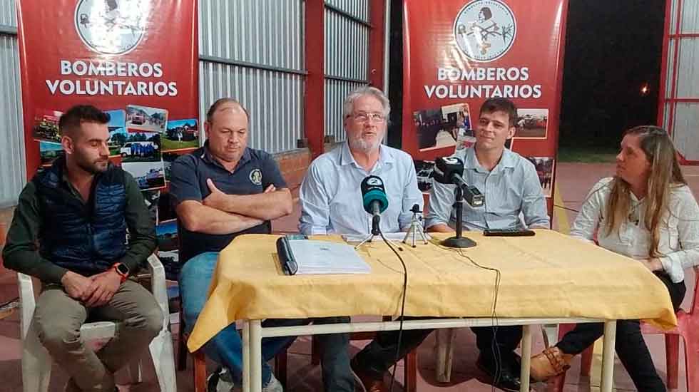 Nuevos equipos para los Bomberos Voluntarios en San Javier