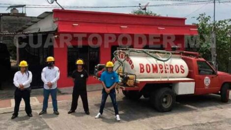 Bomberos voluntarios de Cacahoatán requieren apoyo
