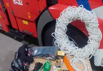 Bomberos de Villaguay adquirieron elementos para Rescate con Cuerdas