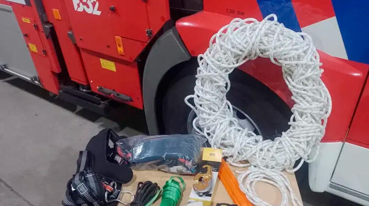 Bomberos de Villaguay adquirieron elementos para Rescate con Cuerdas
