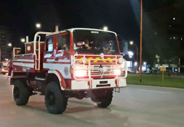 bomberos tienen su primera unidad para incendios forestales