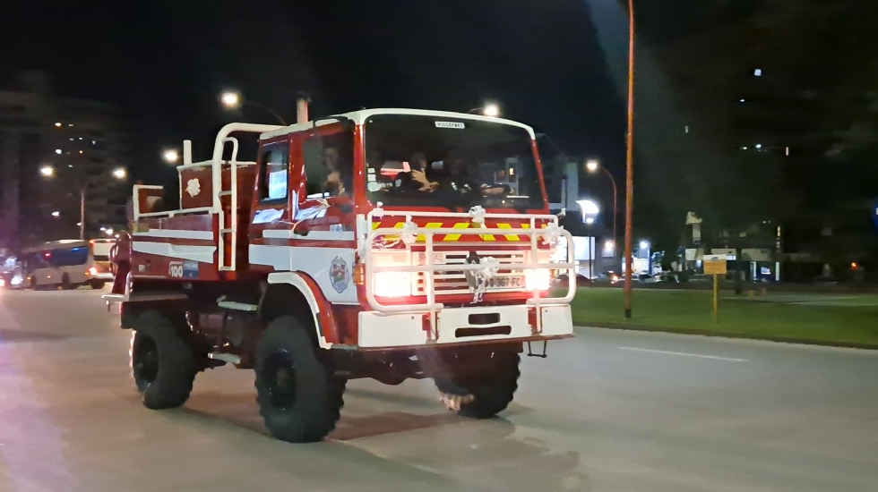 bomberos tienen su primera unidad para incendios forestales