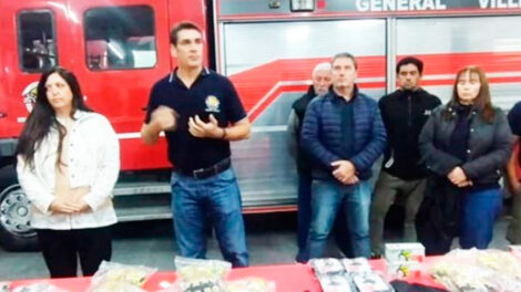Bomberos Voluntarios presentó nuevos equipamientos