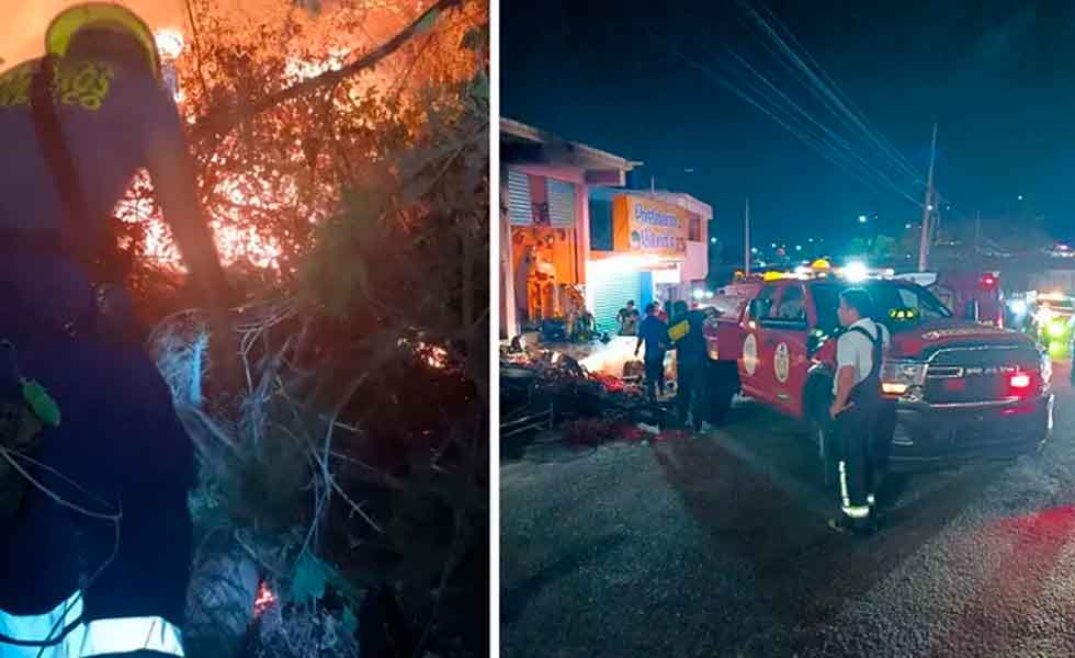 Bomberos de Acapulco Combaten Incendios con Equipo Deficiente