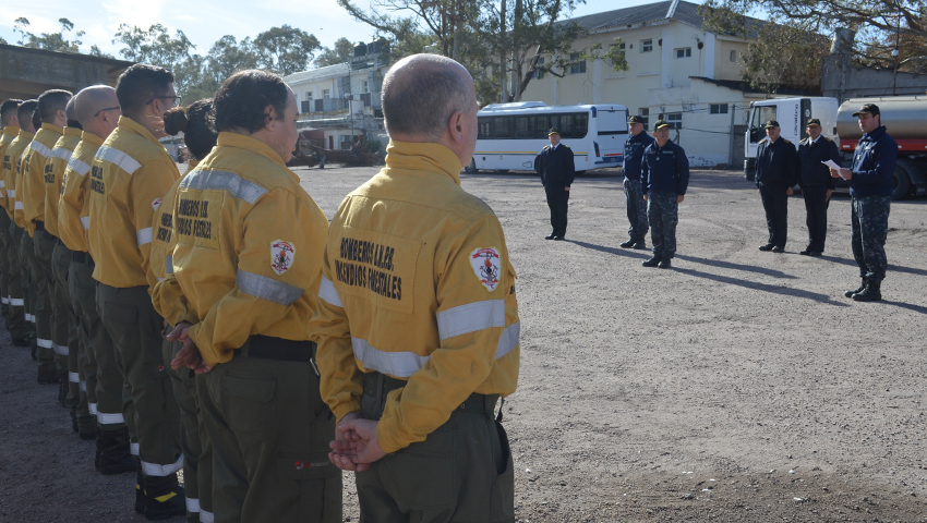78º aniversario de Bomberos de la Base Naval Puerto Belgrano 