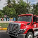 Bayahibe: 911 entrega camión de última generación a Bomberos