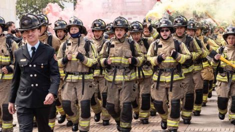 El Cuerpo de Bomberos de Bogotá celebró 129 años de servicio
