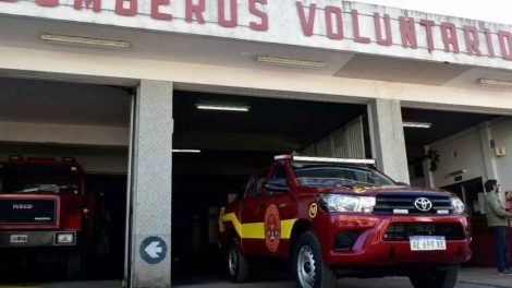 Exposición de los Bomberos Voluntarios de General Rodríguez