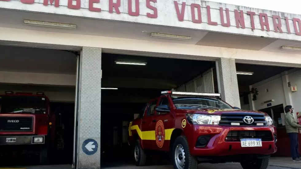 Exposición de los Bomberos Voluntarios de General Rodríguez