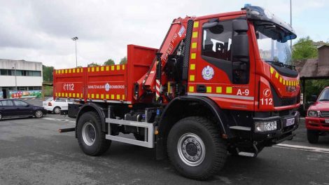 Los bomberos de Donostia estrenan camión