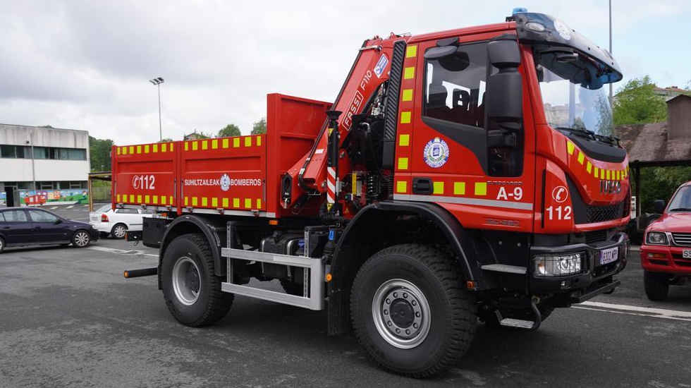 Los bomberos de Donostia estrenan camión