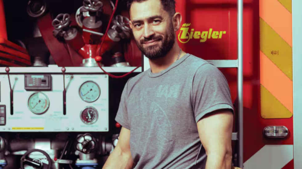 Tucu López: el sueño de ser bombero voluntario hecho realidad