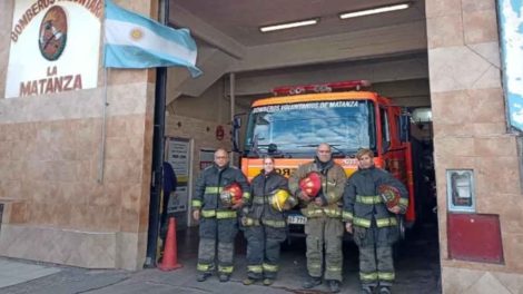 Día del Bombero Voluntario en La Matanza