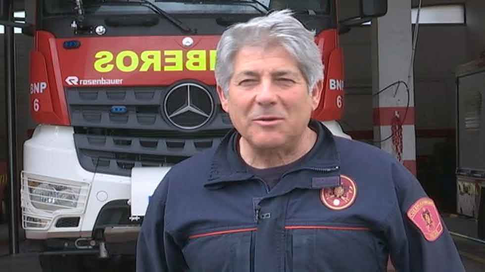 Bomberos de Toledo despide a Jesús tras 35 años de servicio