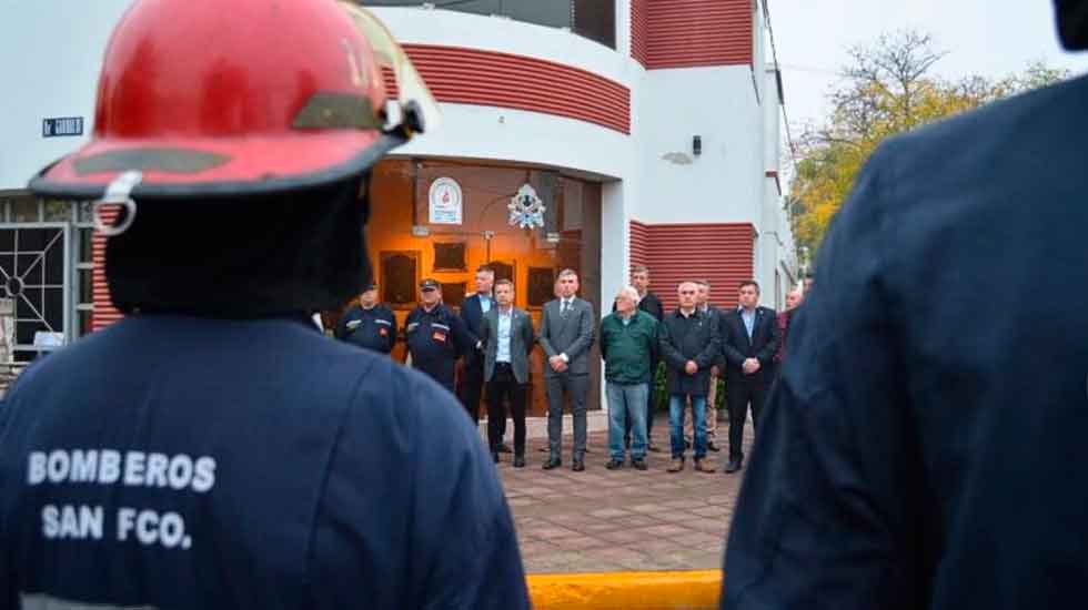 Los Bomberos Voluntarios San Francisco celebró su 87º Aniversario