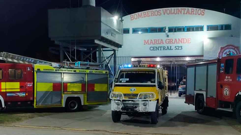 Bomberos Voluntarios de María Grande cumple 31 años