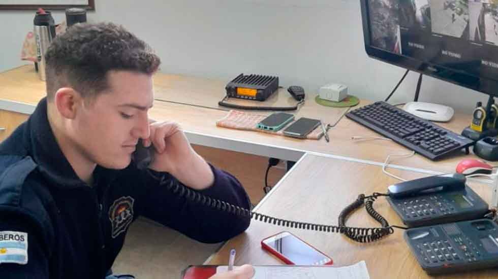 Bomberos voluntarios presentes en las inundaciones de Entre Ríos