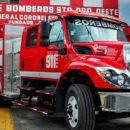 Entregan camión con herramientas para combatir incendios a Bomberos