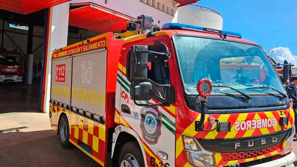 Nuevos camiones de bomberos para los parques de Aracena y Jabugo