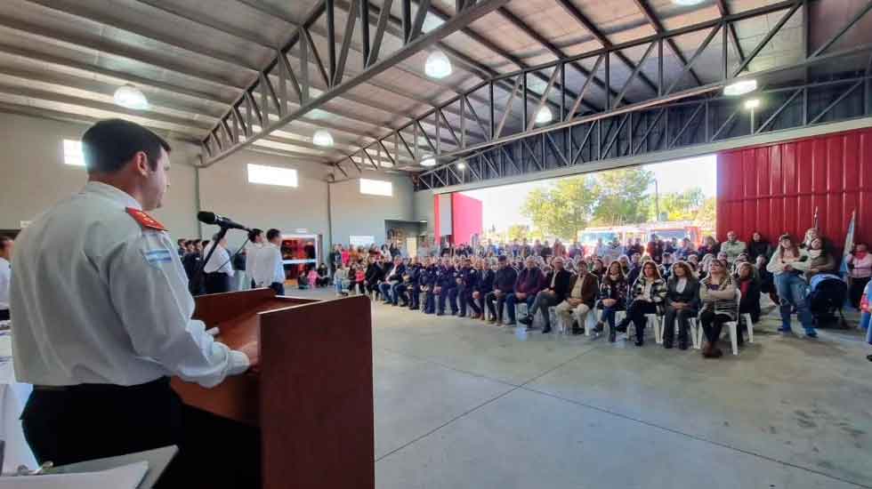 Bomberos Voluntarios de Coronel Bogado con nuevo Cuartel