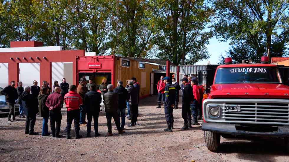 Nuevo cuerpo de Bomberos Voluntarios en Mendoza