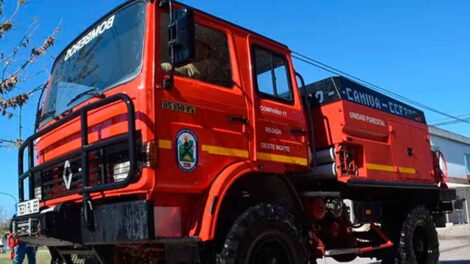 Nuevo móvil para los Bomberos Voluntarios de Emilio V. Bunge