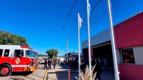 Bomberos Voluntarios de Coronel Bogado con nuevo Cuartel