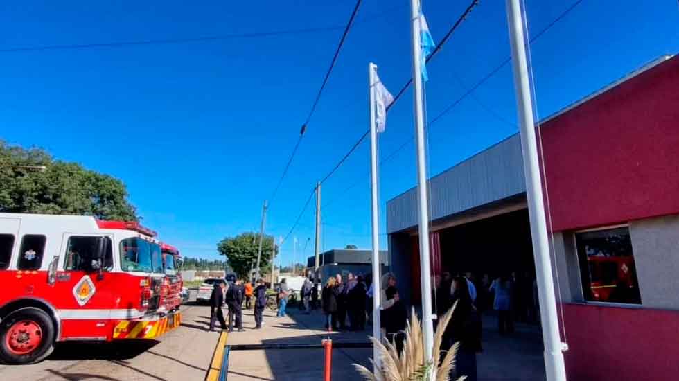 Bomberos Voluntarios de Coronel Bogado con nuevo Cuartel