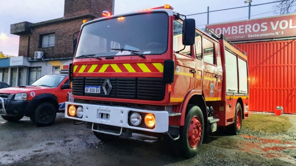 Nueva autobomba para los Bomberos Voluntarios